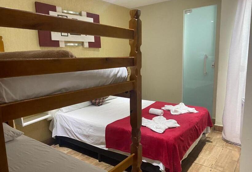 4인용 스탠다드 룸, Pousada Caminho Do Pontal