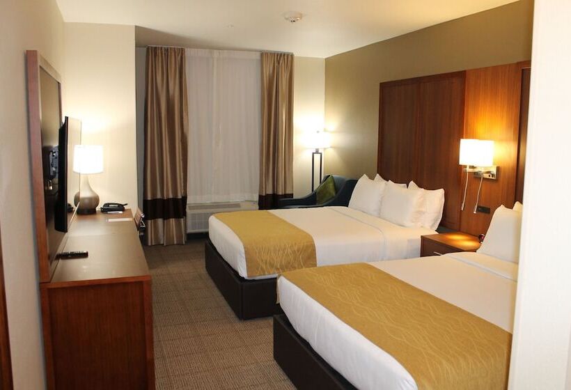 חדר סטנדרט שתי מיטות זוגיות, Comfort Inn & Suites Lakewood By Jblm