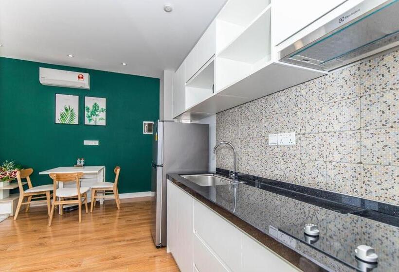 침실 1개 디럭스 아파트, Helen Fin Inn & Apartment