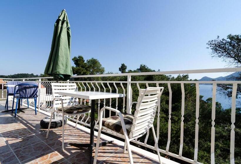 إستوديو قياسى مطل على البحر مزوَّد بشرفة, Guesthouse Sobra