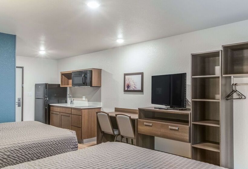 Номер Стандарт 2 Двуспальные Кровати, Woodspring Suites Atlanta Mcdonough