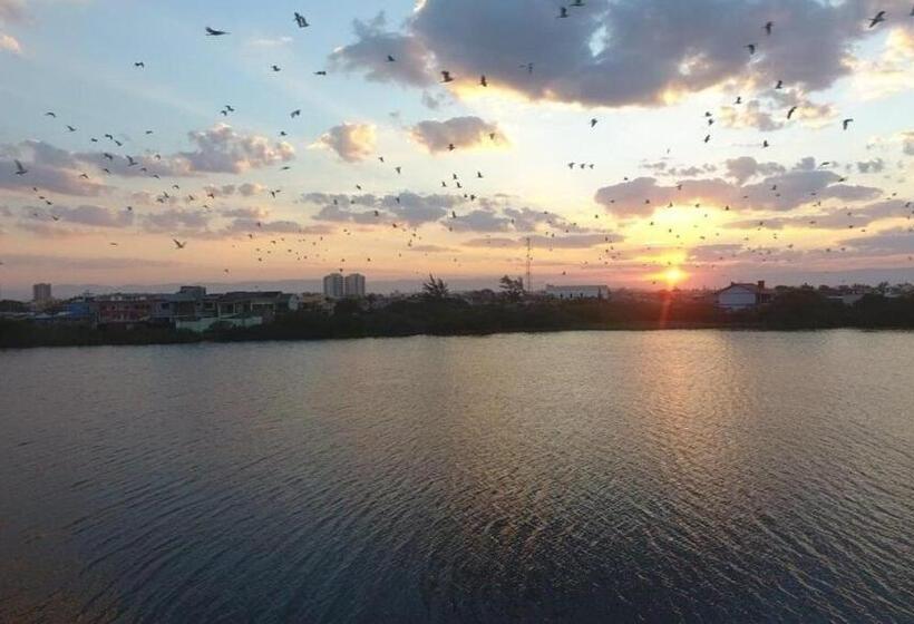 شقة غرفة واحدة, Quarto Com Cozinha E Churasqueira Individual