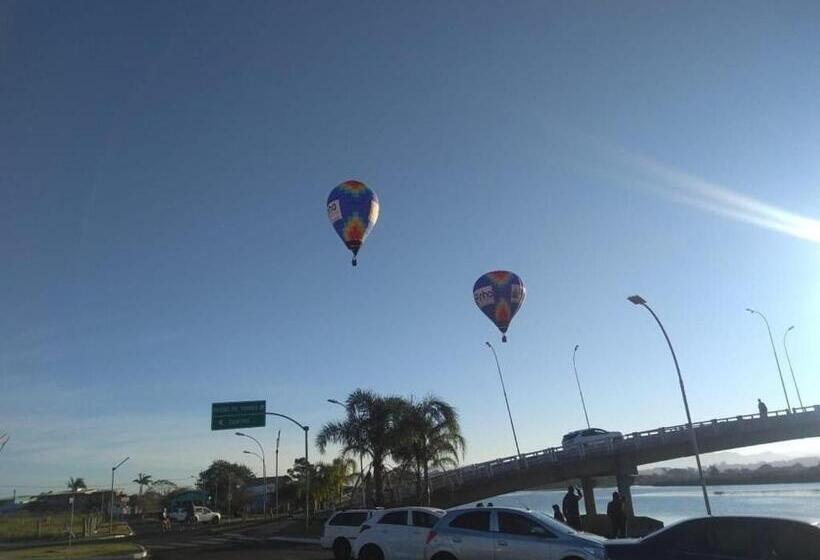 شقة غرفة واحدة, Quarto Com Cozinha E Churasqueira Individual