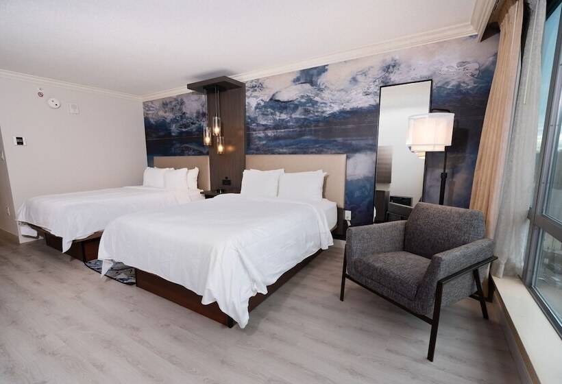 ２ダブルベッドのスタンダードルーム, Victoria Marriott Inner Harbour