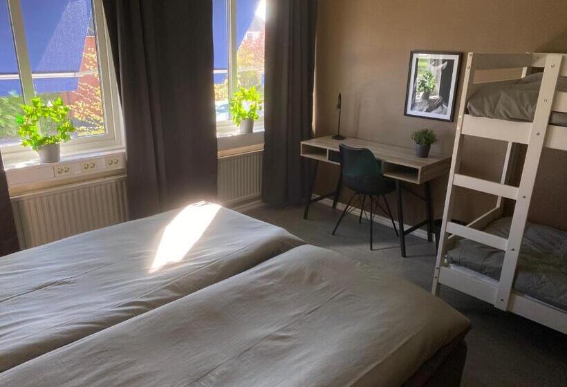 4인용 스탠다드 룸, De La Gardie Park Vandrarhem Hostel