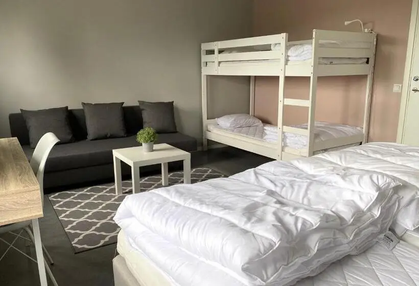 ファミリールーム, De La Gardie Park Vandrarhem Hostel