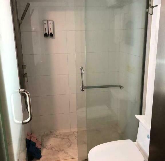 디럭스 룸 킹사이즈 침대, 7days Inn Anqing Train Station Branch