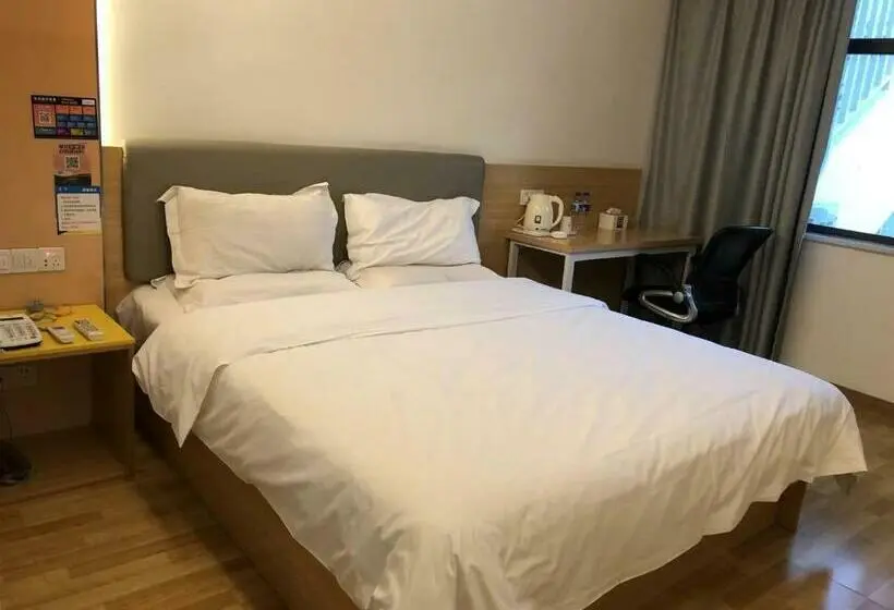 キングサイズベッドのスーペリアルーム, 7days Inn Anqing Train Station Branch