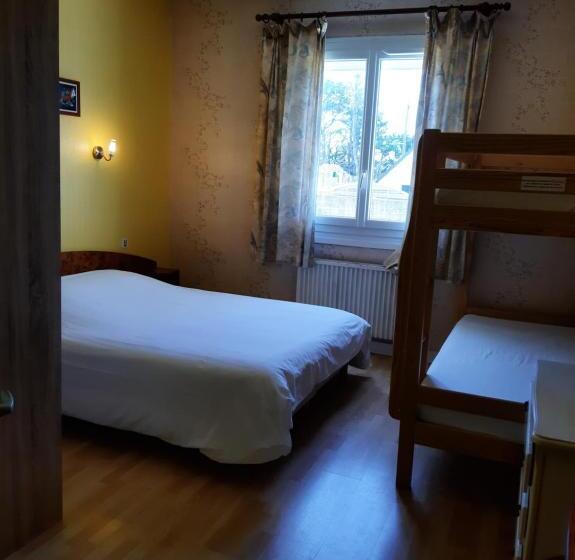 정원 전망 4인용 스탠다드 룸, Home Des Pins Sarl