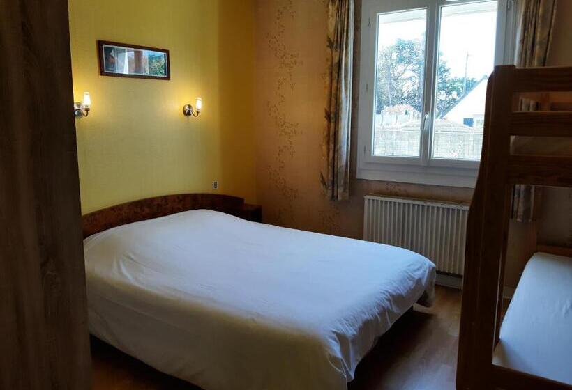 정원 전망 4인용 스탠다드 룸, Home Des Pins Sarl