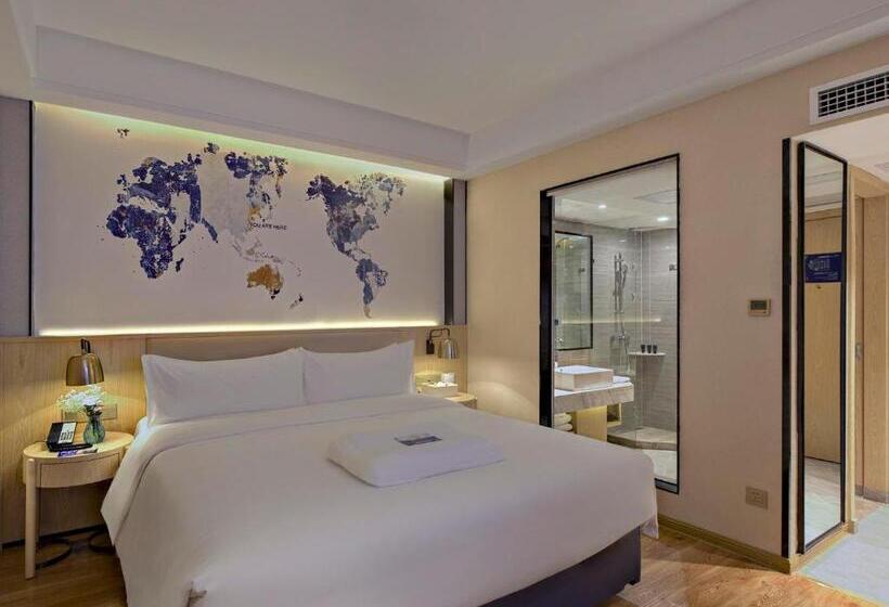 Стандартный Номер Кровать Кинг, Kyriad Hotel Leiyang West Lake Amusement Park