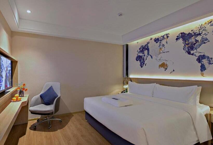 带大床的标准间, Kyriad Hotel Leiyang West Lake Amusement Park