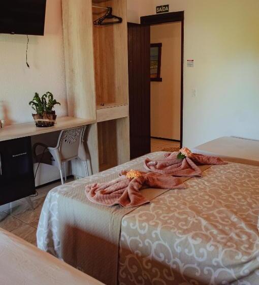 غرفة قياسية رباعية, Pousada Paraíso Do Vento