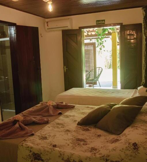 غرفة قياسية رباعية, Pousada Paraíso Do Vento