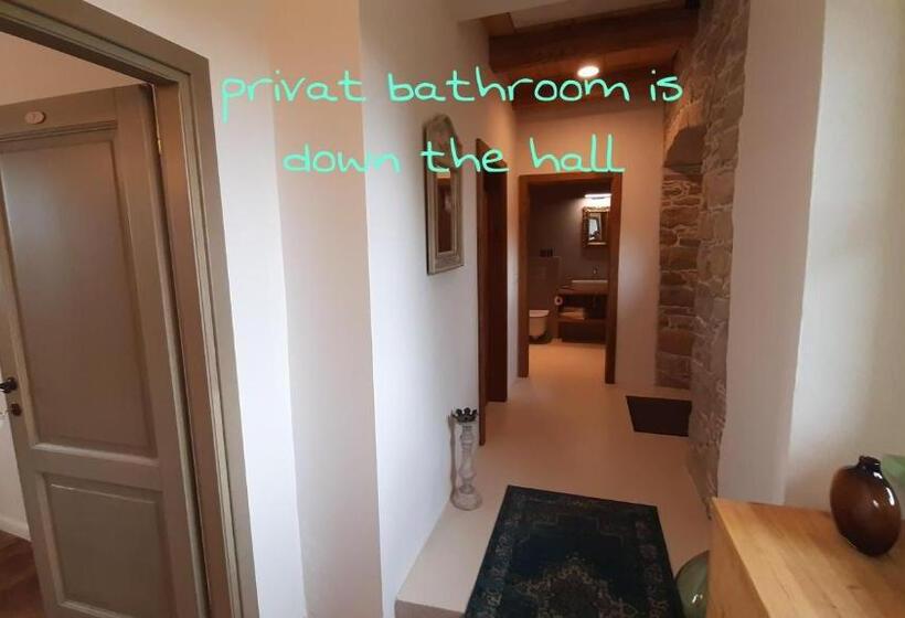 Standard room with outdoor bath, Dvor Vipolže