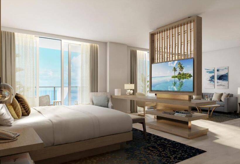 주니어 스위트 킹사이즈 침대, Amrit Ocean Resort & Residences Singer Island