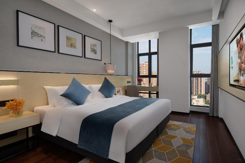 Люкс Deluxe 3 Спальни, Citadines Xingsha Changsha
