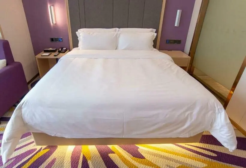 キングサイズベッドのデラックスルーム, Lavande Hotel Bazhong Fortune Center