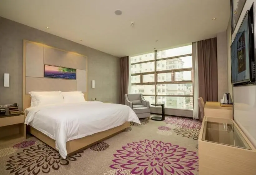 キングサイズベッドのデラックスルーム, Lavande Hotel Dongguan Humen Wanda Square
