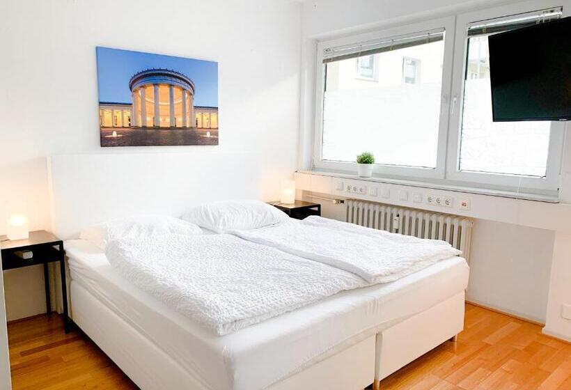 带1个卧室的公寓, Relax Aachener Boardinghouse Premium 1