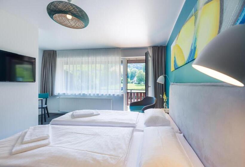 Quarto standart com varanda, & Restaurant Muhlengluck