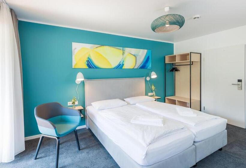 Quarto standart com varanda, & Restaurant Muhlengluck