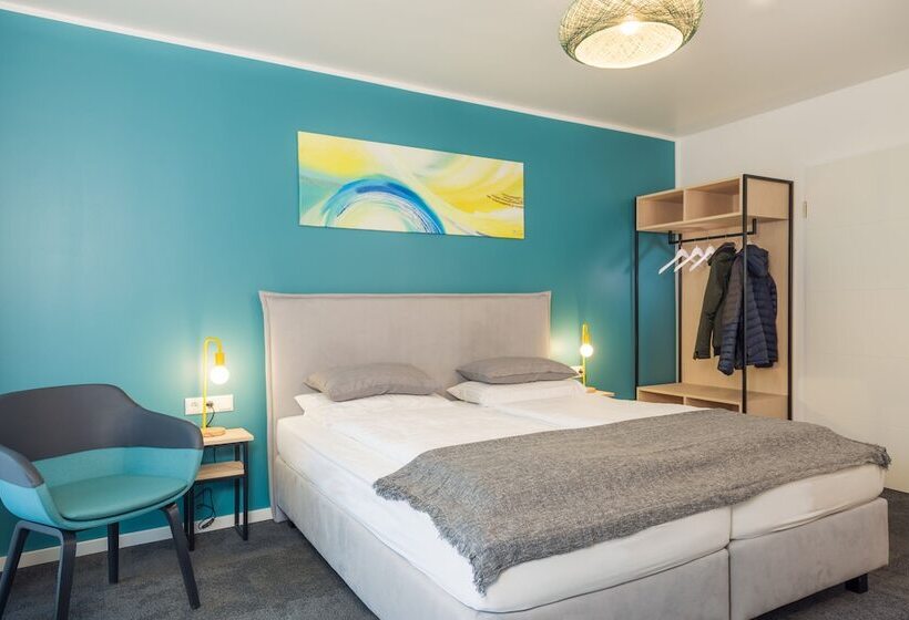 Quarto standart com varanda, & Restaurant Muhlengluck