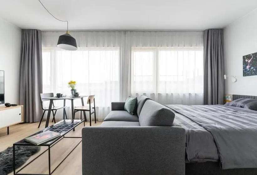 استودیو استاندارد با تراس, ülemiste City Residences