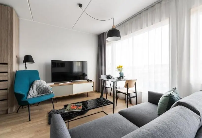 استودیو استاندارد با تراس, ülemiste City Residences