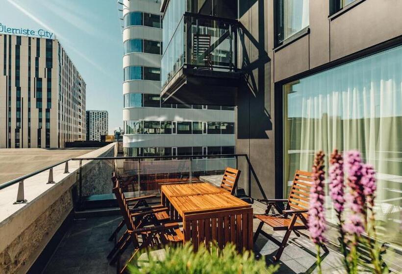 آپارتمان 1 خوابه با تراس, ülemiste City Residences