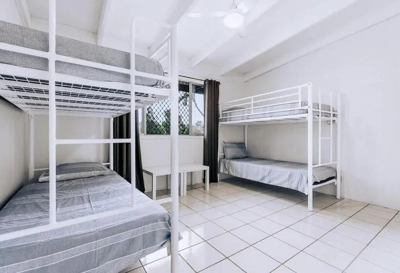 ２ベッドルームアパートメント, Freedom Backpackers Hostel Rainbow Beach