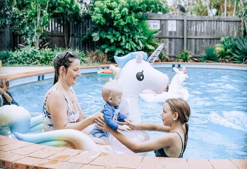 غرفة عائلية, Freedom Backpackers Hostel Rainbow Beach