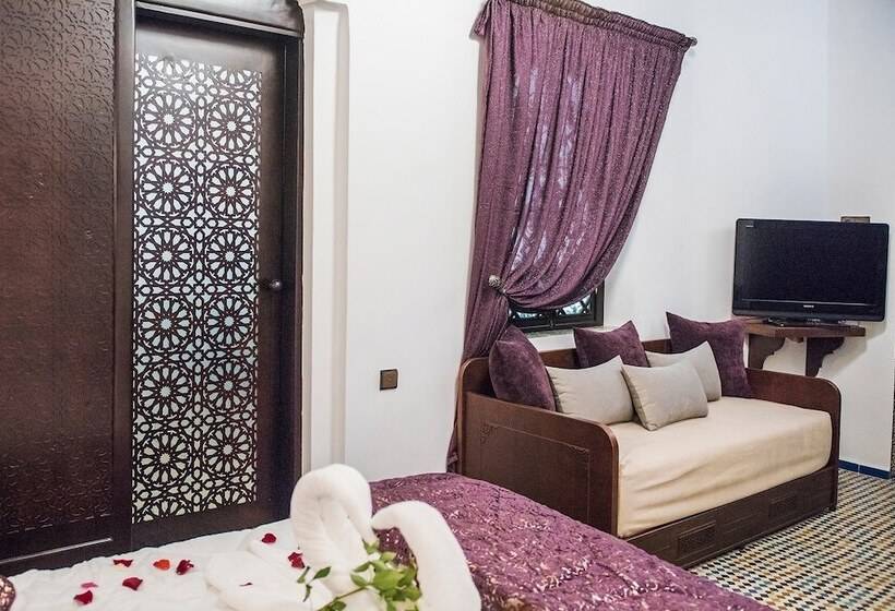اتاق راحتی, Riad El Manantial,dar Hajjaj,patrimonio Del Sxix