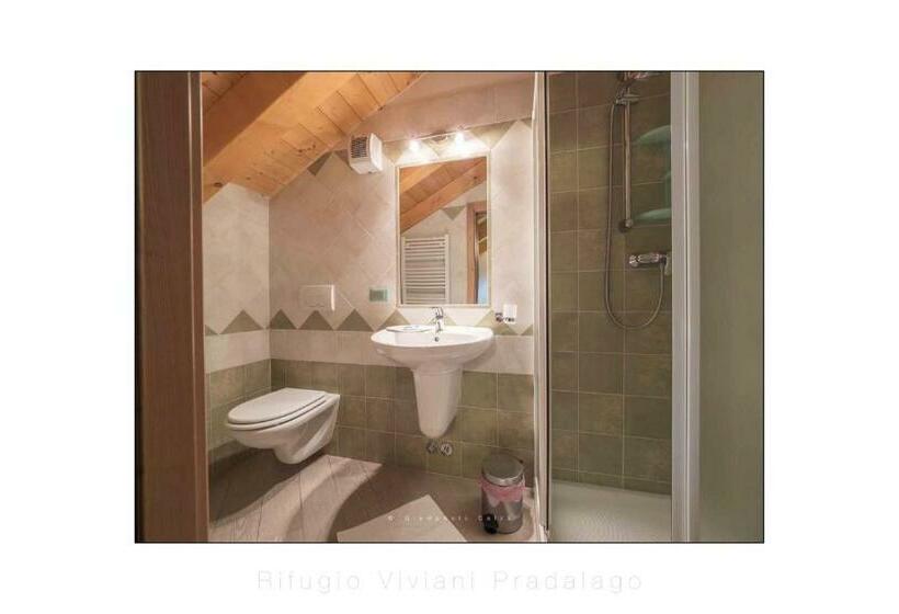 חדר סטנדרט יחיד, Rifugio Viviani Pradalago