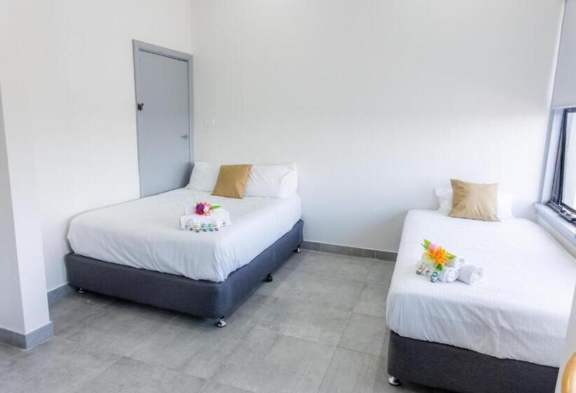 חדר סטנדרט לשלושה, Exchange Hotel Goulburn