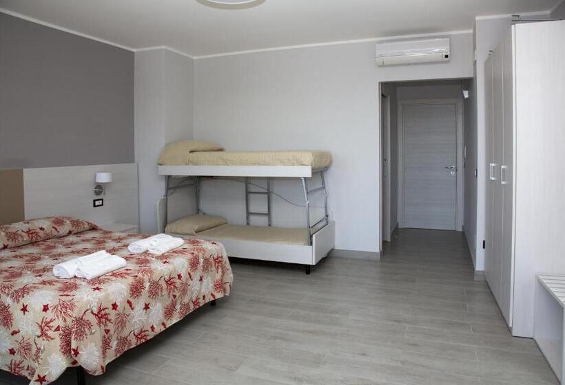 חדר סטנדרט לארבעה, Meublé Leonetti