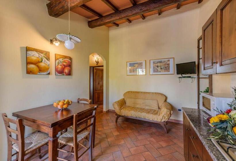 דירת חדר עם טרסה, Podere Casanova