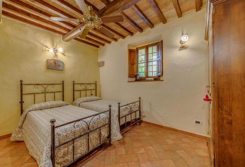 דירת גן 2 חדרי שינה, Podere Casanova