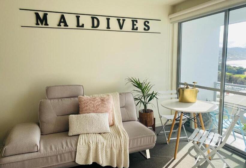 발코니가 있는 바다전망 스탠다드 스튜디오, Lorne World