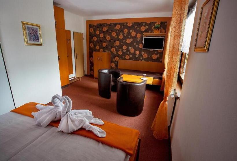 غرفة كلاسيكية ثلاثية, Wellness Penzion Harmonie Rohanov