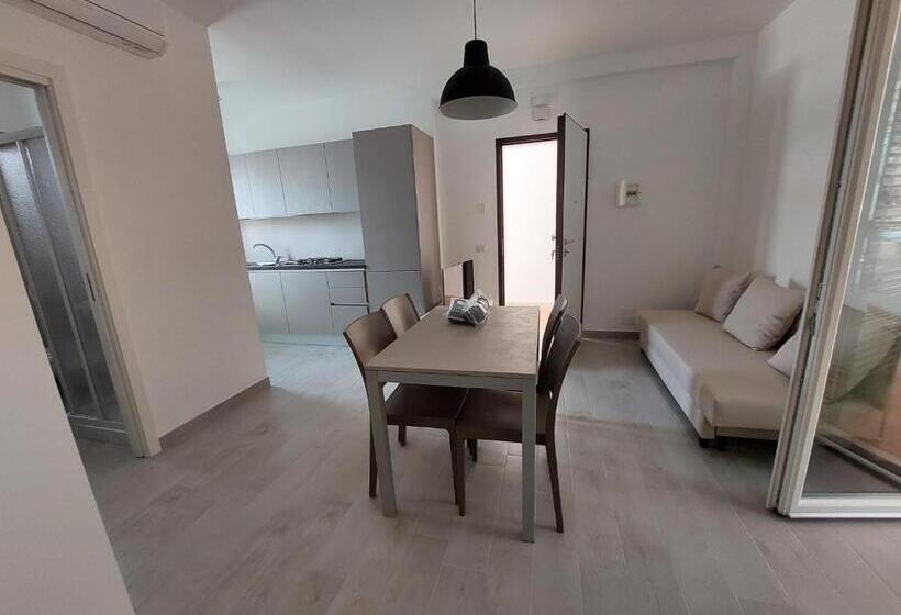 آپارتمان 1 خوابه همکف, Pitagora Residence