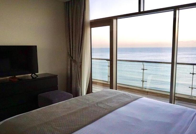 2 Bedrooms Suite Sea View, Al Kout Beach