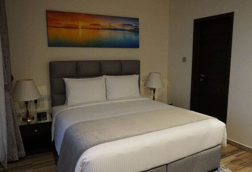 2 Bedrooms Suite Sea View, Al Kout Beach