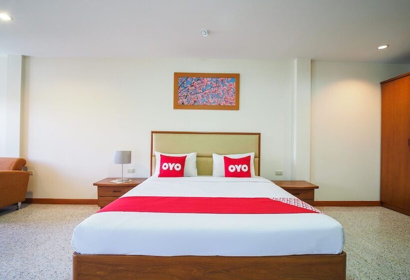 غرفة ديلوكس, Oyo 917 Pk Residence Pattaya