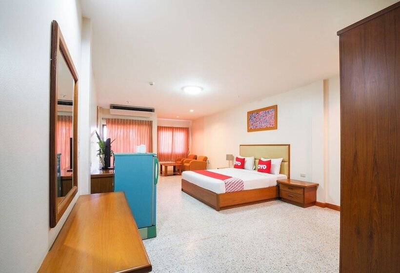 غرفة ديلوكس, Oyo 917 Pk Residence Pattaya