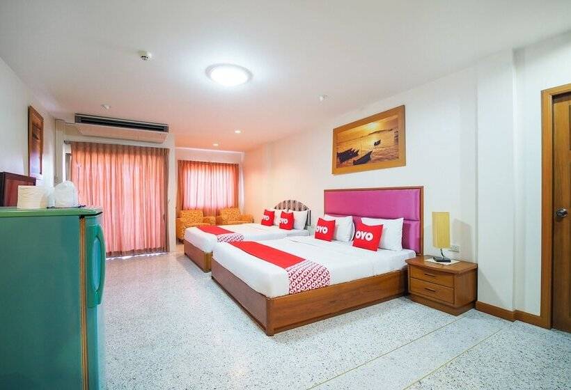 جناح عائلي, Oyo 917 Pk Residence Pattaya
