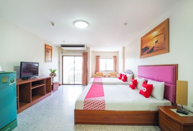 جناح عائلي, Oyo 917 Pk Residence Pattaya