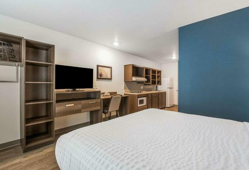 Pokój Typu Standard Przystosowany dla Osób Niepełnosprawnych, Woodspring Suites Chicago Midway