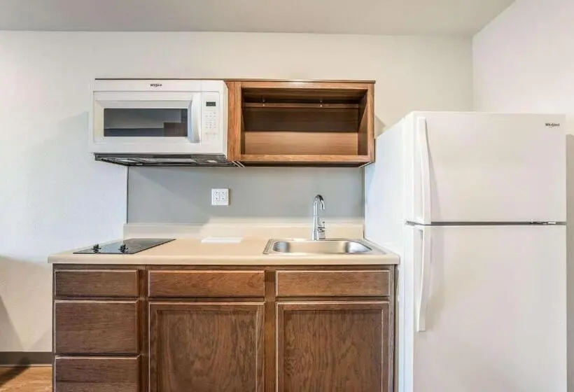 اتاق استاندارد با تخت بزرگ, Woodspring Suites Chicago Midway