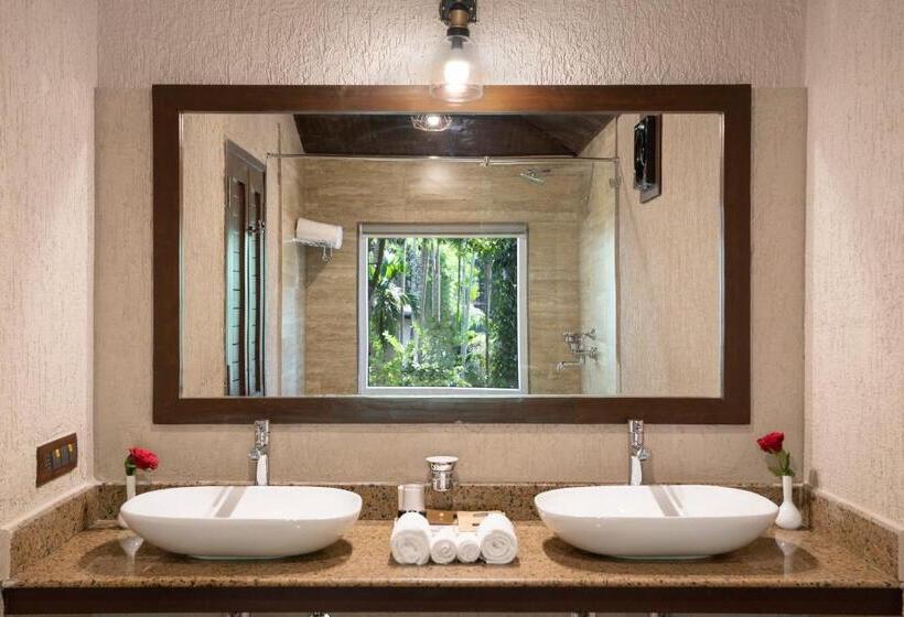 سوییت با چشمانداز باغ, Stone Wood Nature Resort, Gokarna